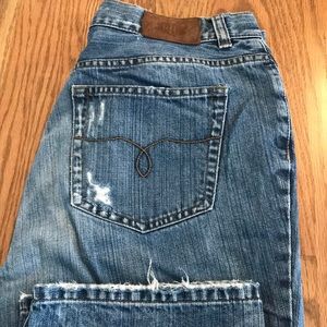 Lauren by Ralph Lauren distressed jean